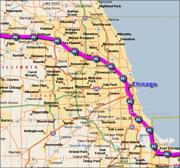 chicago map